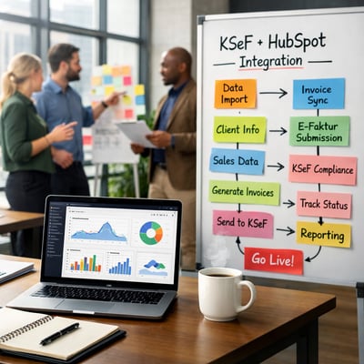 KSeF obowiązkowy od 2026 roku. Jak przygotować HubSpota na e-faktury?