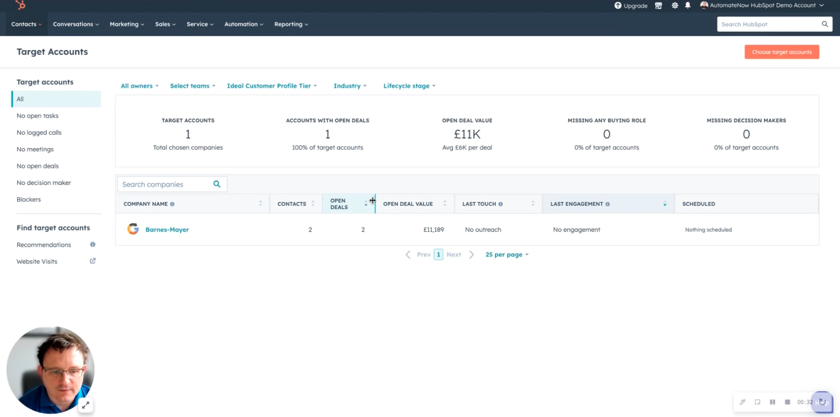 Konta Docelowe Hubspot, Najlepsza Agencja HubSpot w Polsce