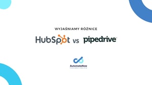grafika pokazujaca roznice pomiedzy hubspot i pipedrive