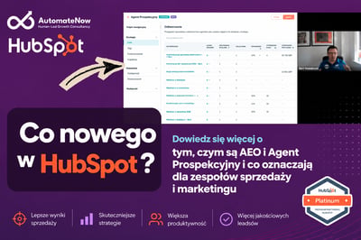 Co to jest AEO i Prospecting Agent w HubSpot? Praktyczny przewodnik