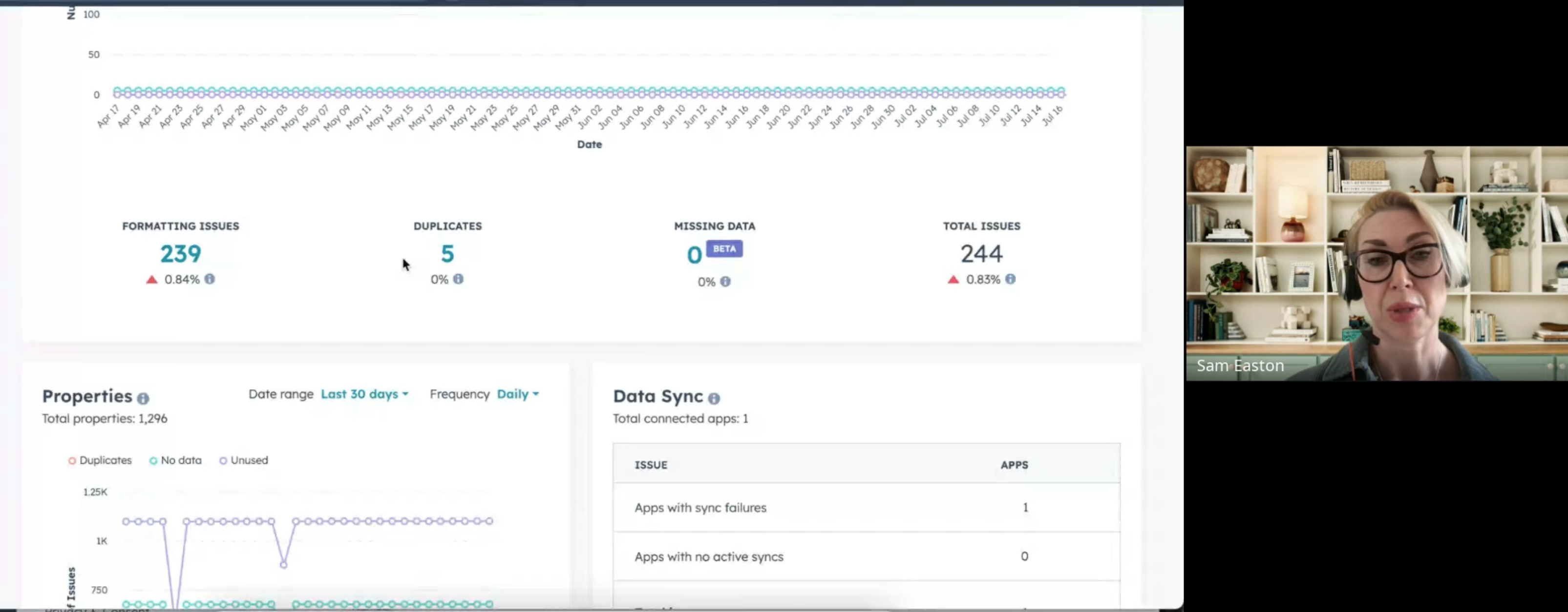 HubSpot Date Cleaning Portal